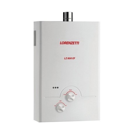 Aquecedor a Gás Lorenzetti LZ 800EF 08L