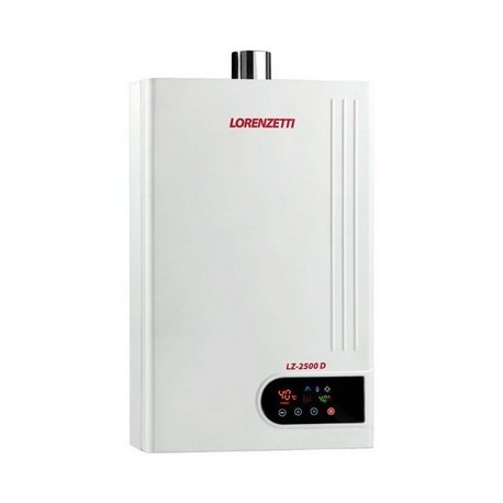 Aquecedor de Água a Gás Lorenzetti LZ 2500D - 23L Bivolt